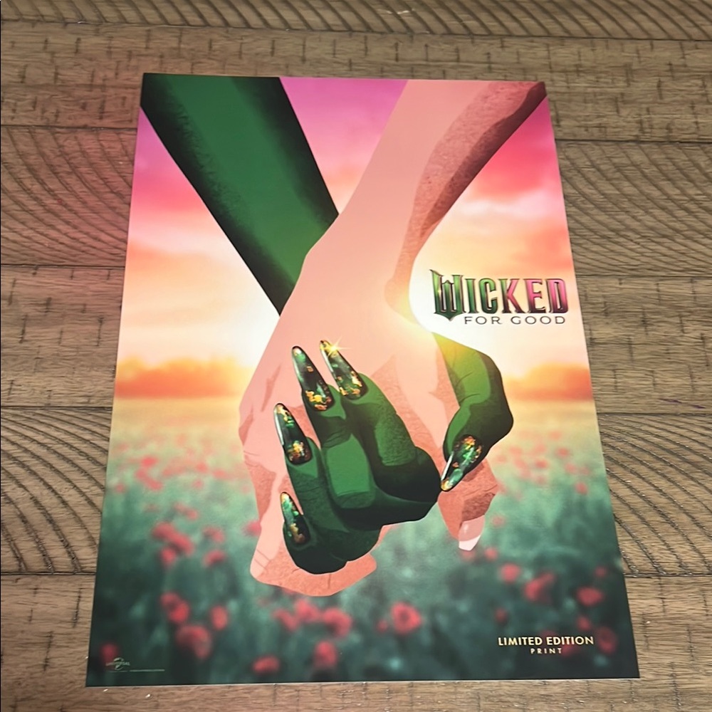Wicked For Good Limited Edition Art Print
